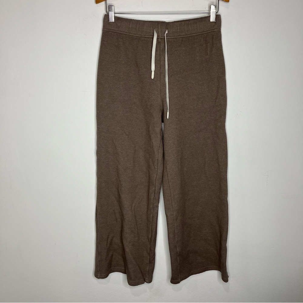 OGL wide leg pants athleisure apparel for outdoor life taupe color womens size L